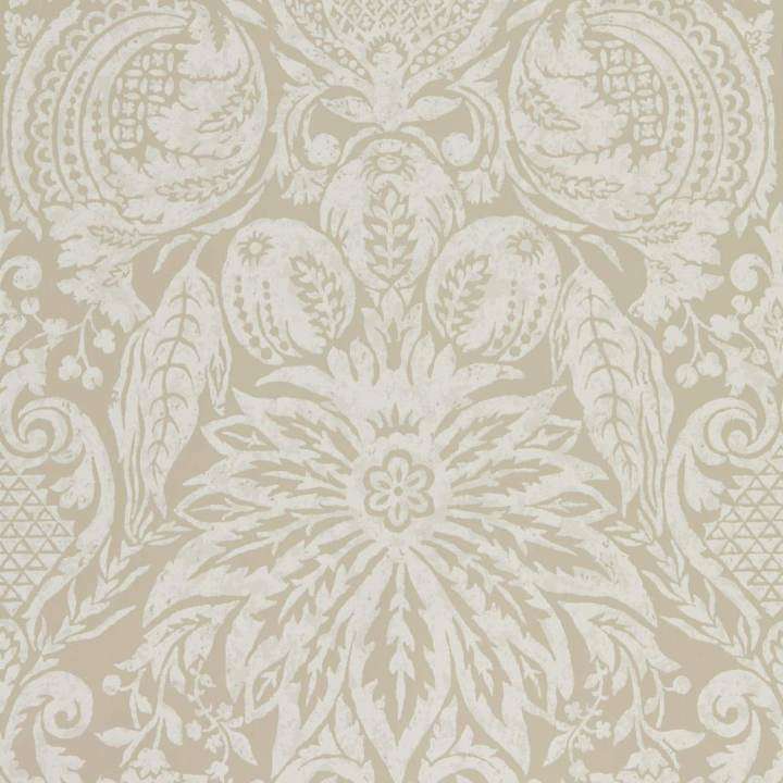 Mitford Damask-behang-Tapete-Zoffany-Stone-Rol-312878-Selected Wallpapers