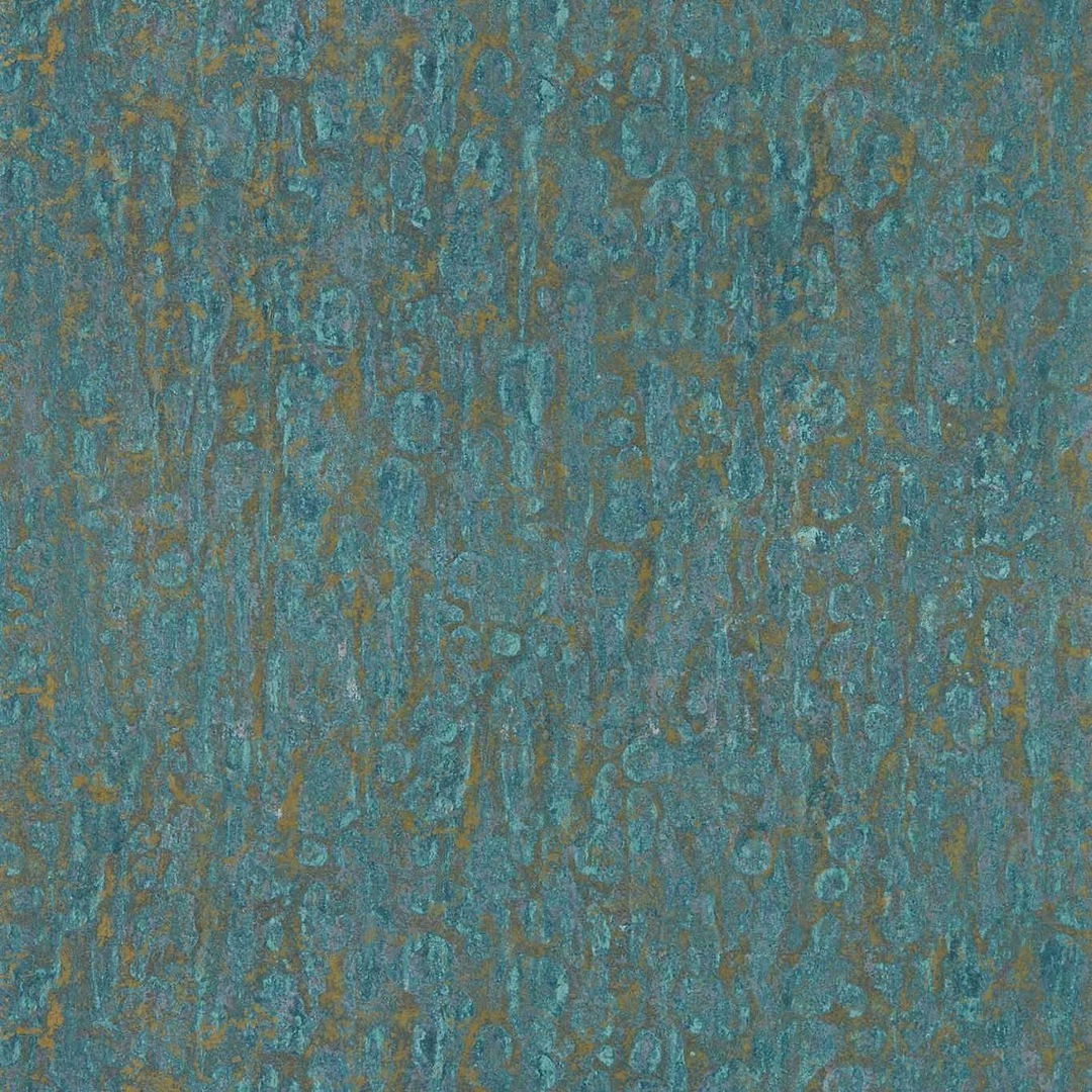 Moresque Glaze-behang-Tapete-Zoffany-Indigo-Rol-312994-Selected Wallpapers