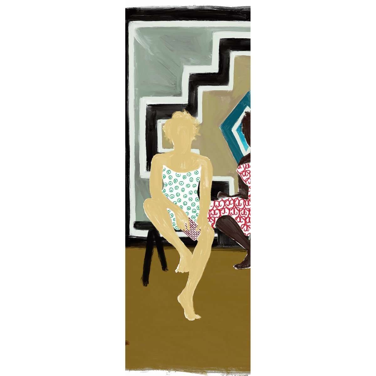 Ndebele-behang-Tapete-Elitis-L04-DM 904 01 L04-Selected Wallpapers