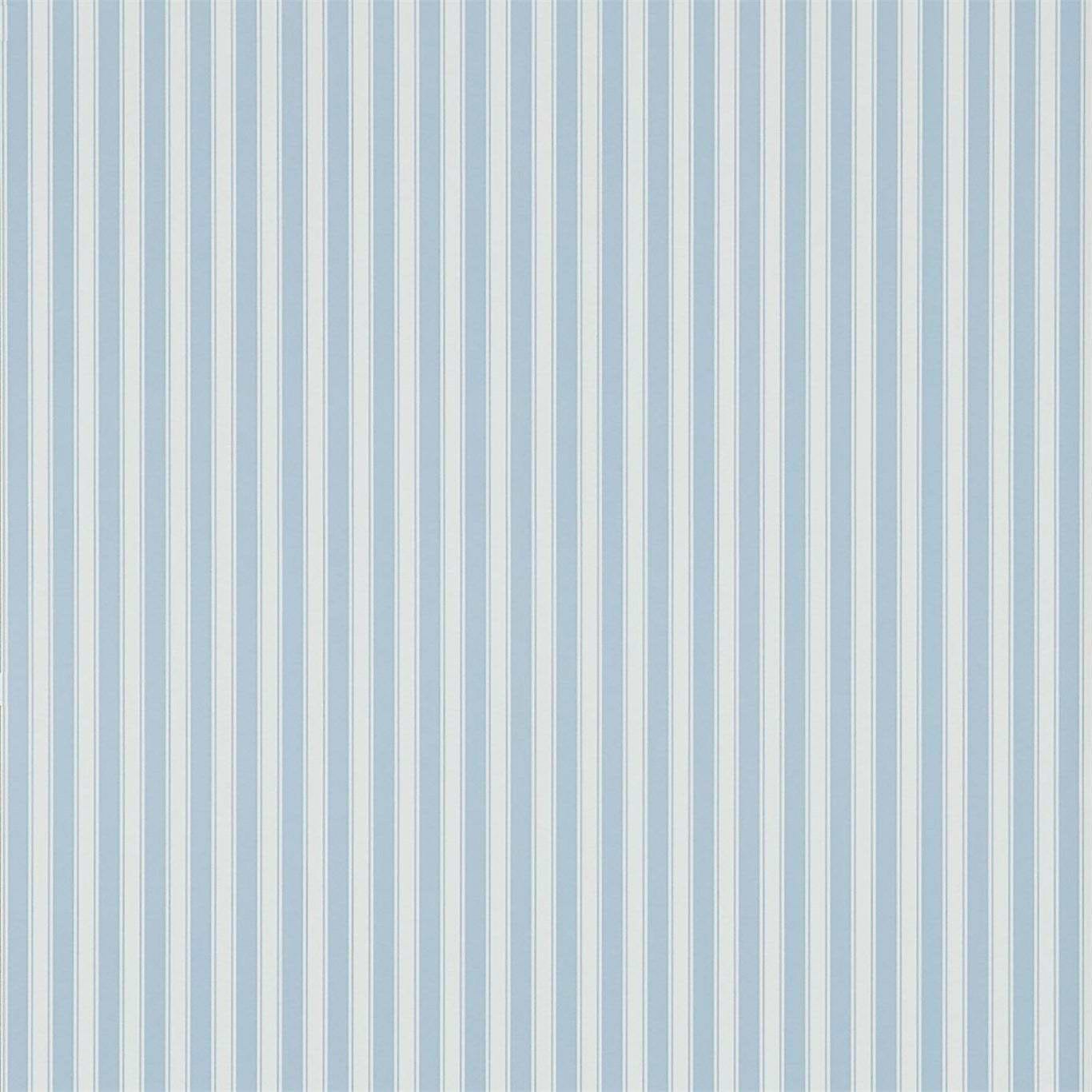 New Tiger Stripe-behang-Tapete-Sanderson-Blue/Ivory-Rol-DCAVTP106-Selected Wallpapers