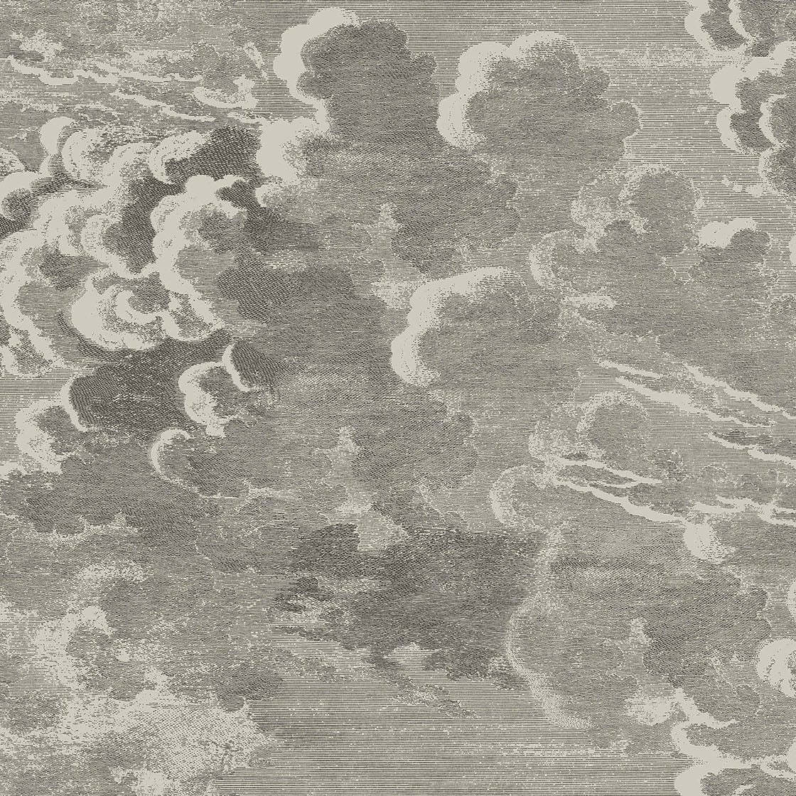 mintonの壁紙 MF4753 Gwendolyn Ivory & Grey Wallpaper