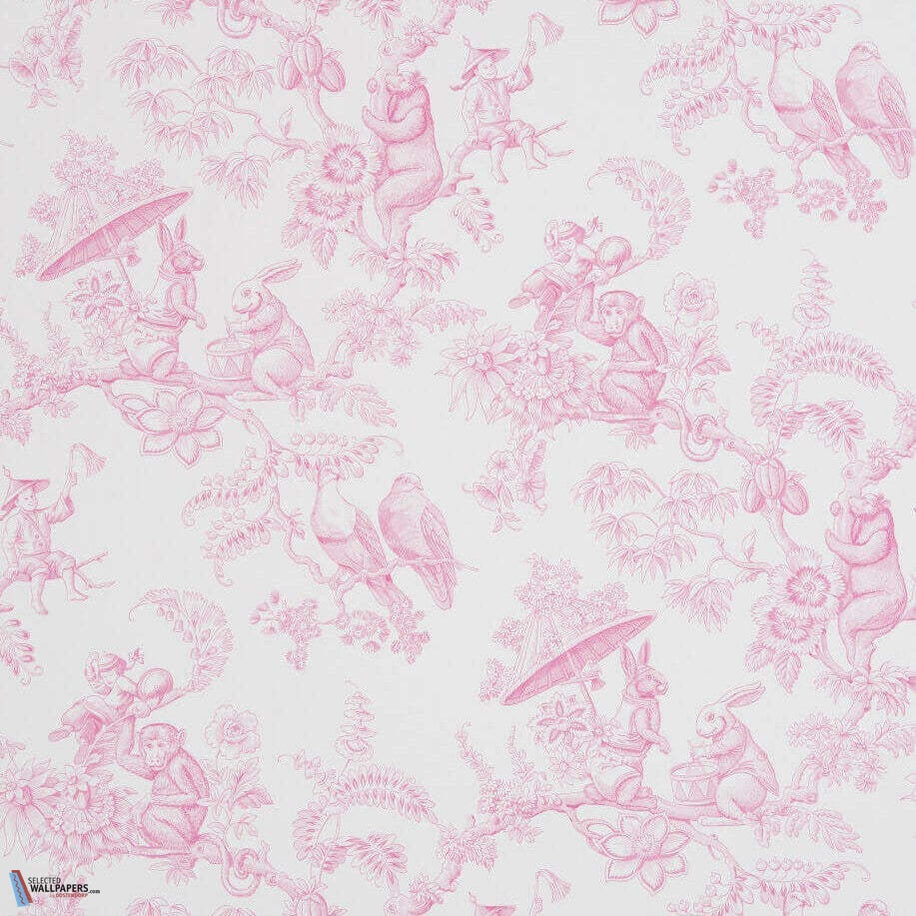 Ouistitus & Co-behang-Tapete-Pierre Frey-Dragee-Rol-FP345002-Selected Wallpapers