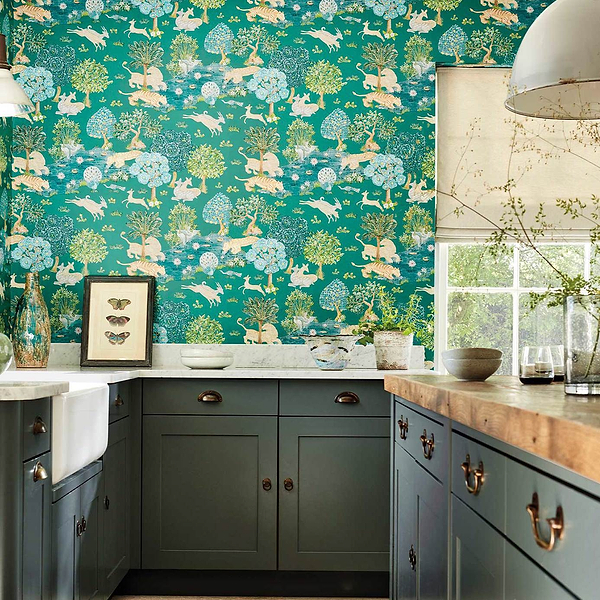 Pamir Garden-behang-Tapete-Sanderson-Selected Wallpapers