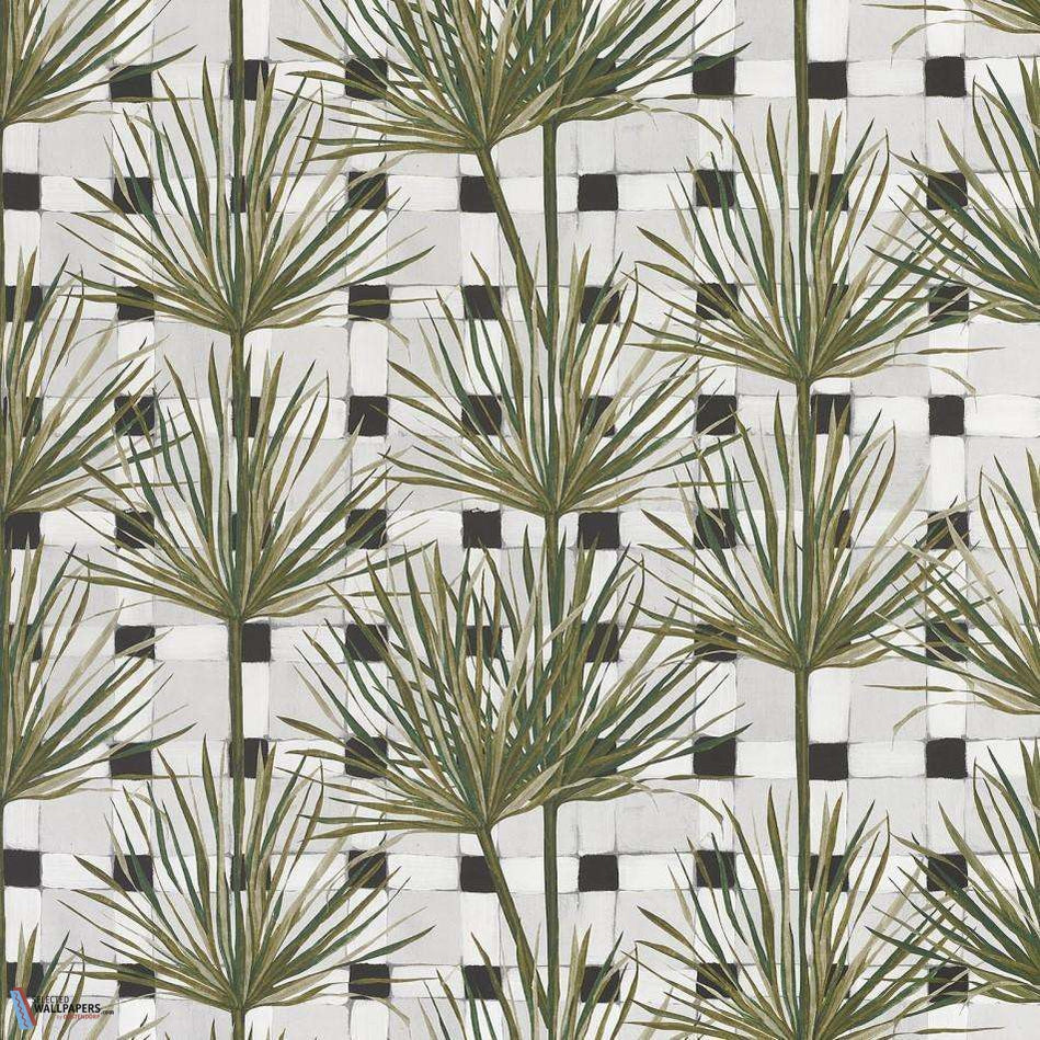 Patio exotique-behang-Tapete-Pierre Frey-Fusain-Meter (M1)-FP789003-Selected Wallpapers
