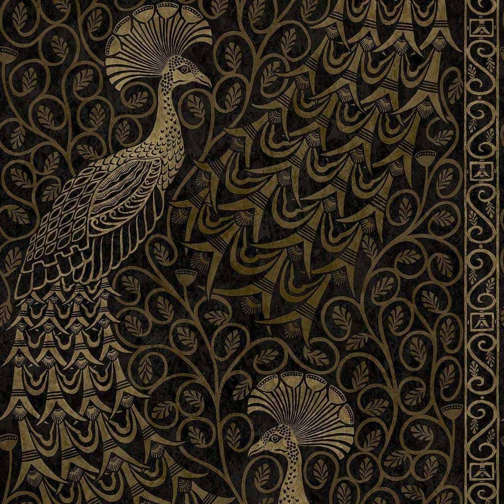 Pavo Parade-behang-Tapete-Cole & Son-Metallic Gold-Rol-116/8032-Selected Wallpapers