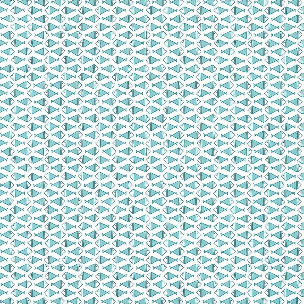 Pisces-Behang-Tapete-Thibaut-Turquoise-Rol-T13325-Selected Wallpapers