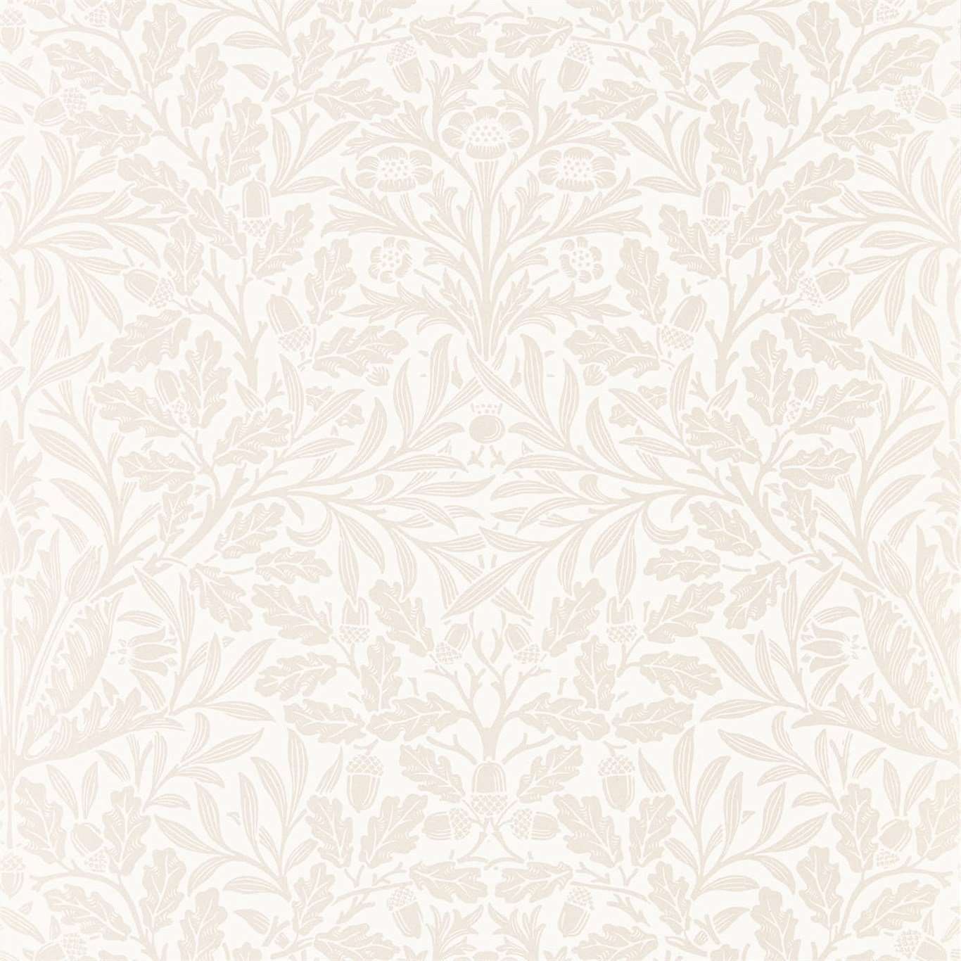Pure Acorn-behang-Tapete-Morris & Co-Ivory/Pearl-Rol-216044-Selected Wallpapers