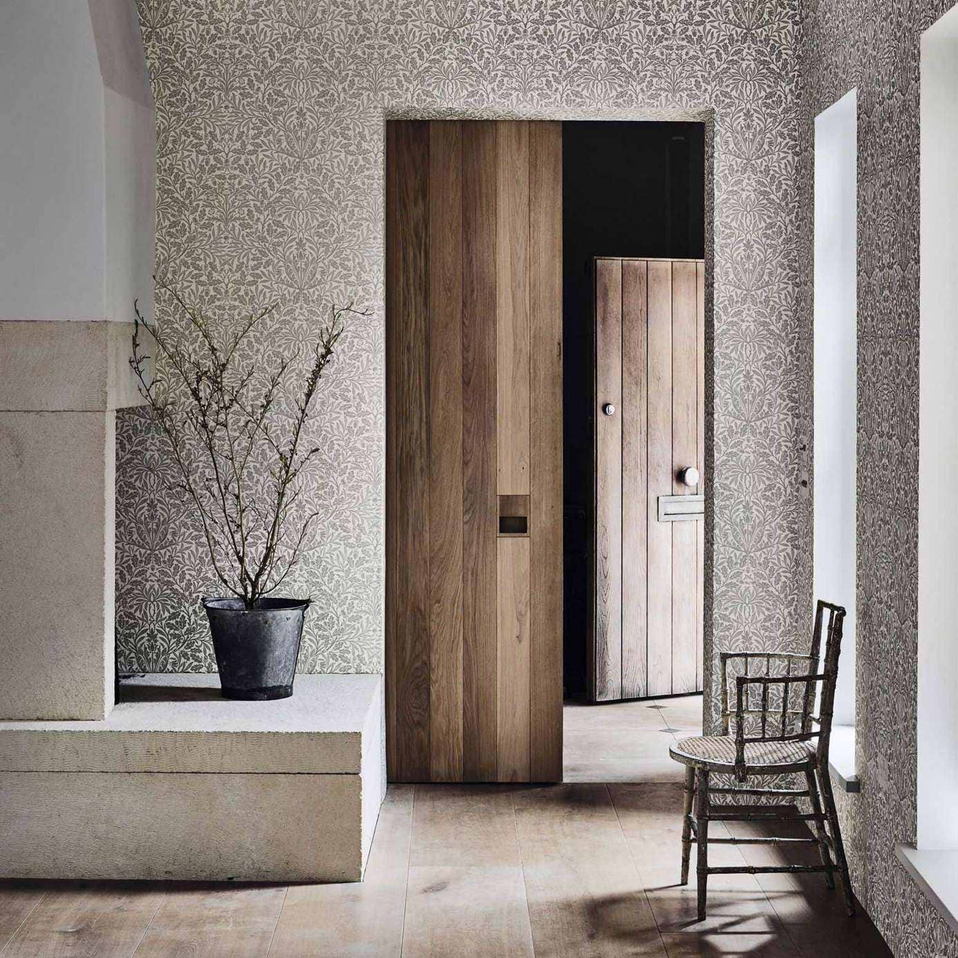 Pure Acorn-behang-Tapete-Morris & Co-Selected Wallpapers