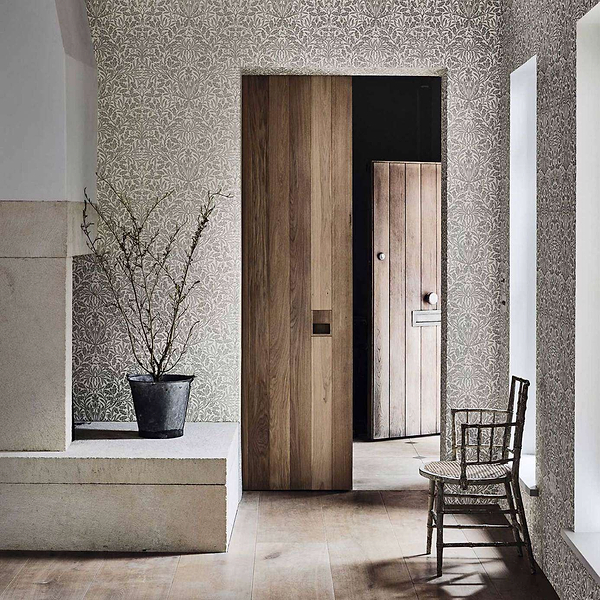 Pure Acorn-behang-Tapete-Morris & Co-Selected Wallpapers