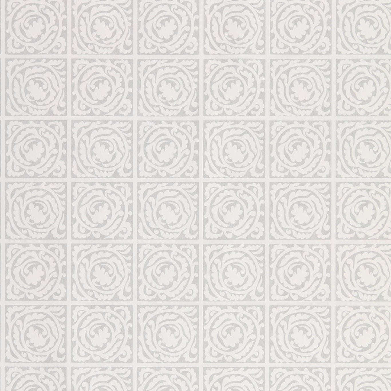 Pure Scroll-behang-Tapete-Morris & Co-Lightish Grey-Rol-216544-Selected Wallpapers