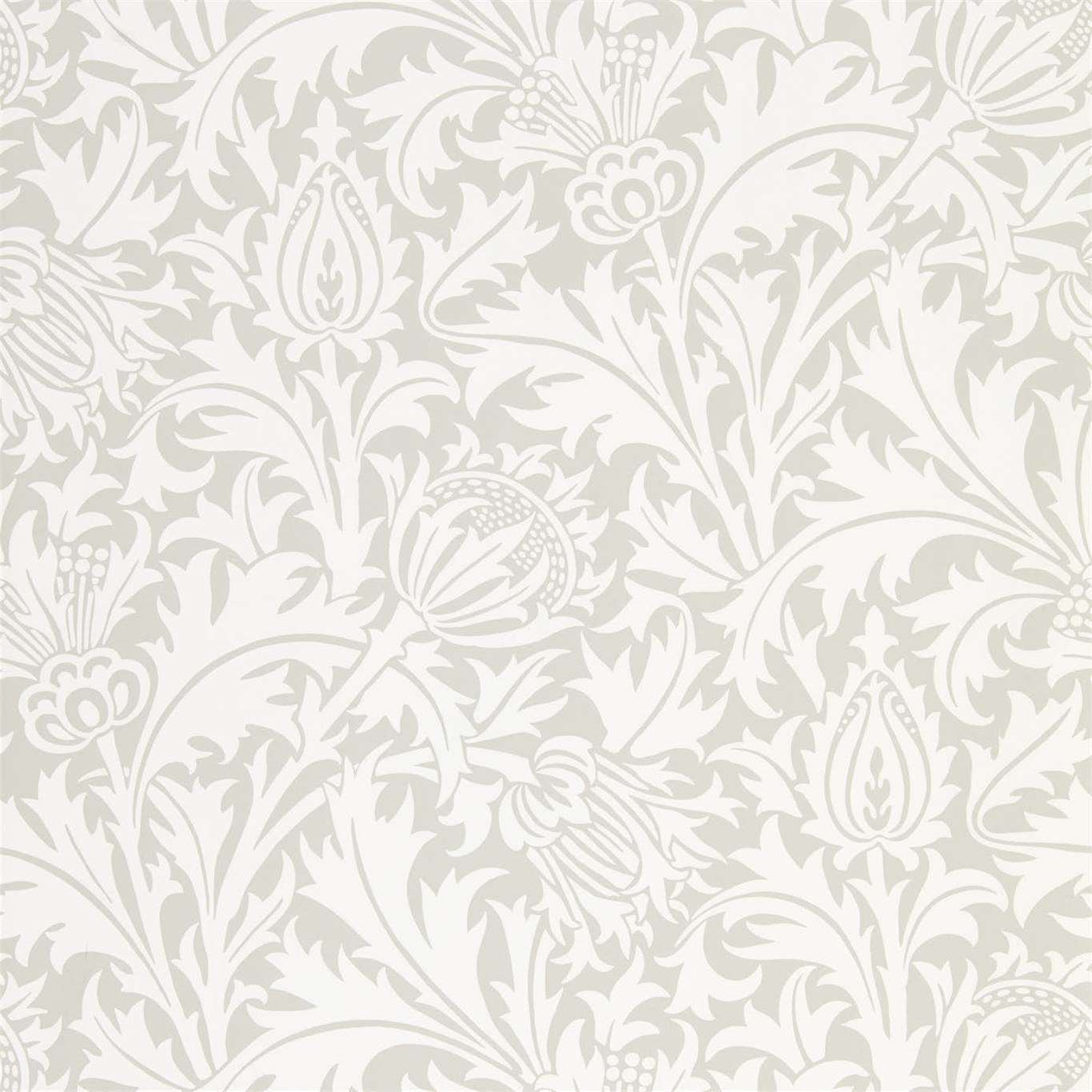 Pure Thistle-behang-Tapete-Morris & Co-Pebble-Rol-216551-Selected Wallpapers