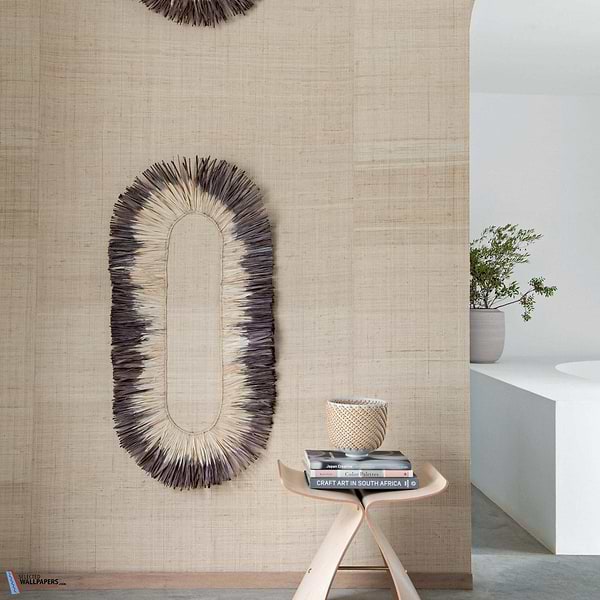 Raffia Totem-Behang-Tapete-CMO Paris-Selected Wallpapers