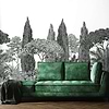 Riviera Grisaille-wallpaper-Isidore Leroy-Selected Wallpapers
