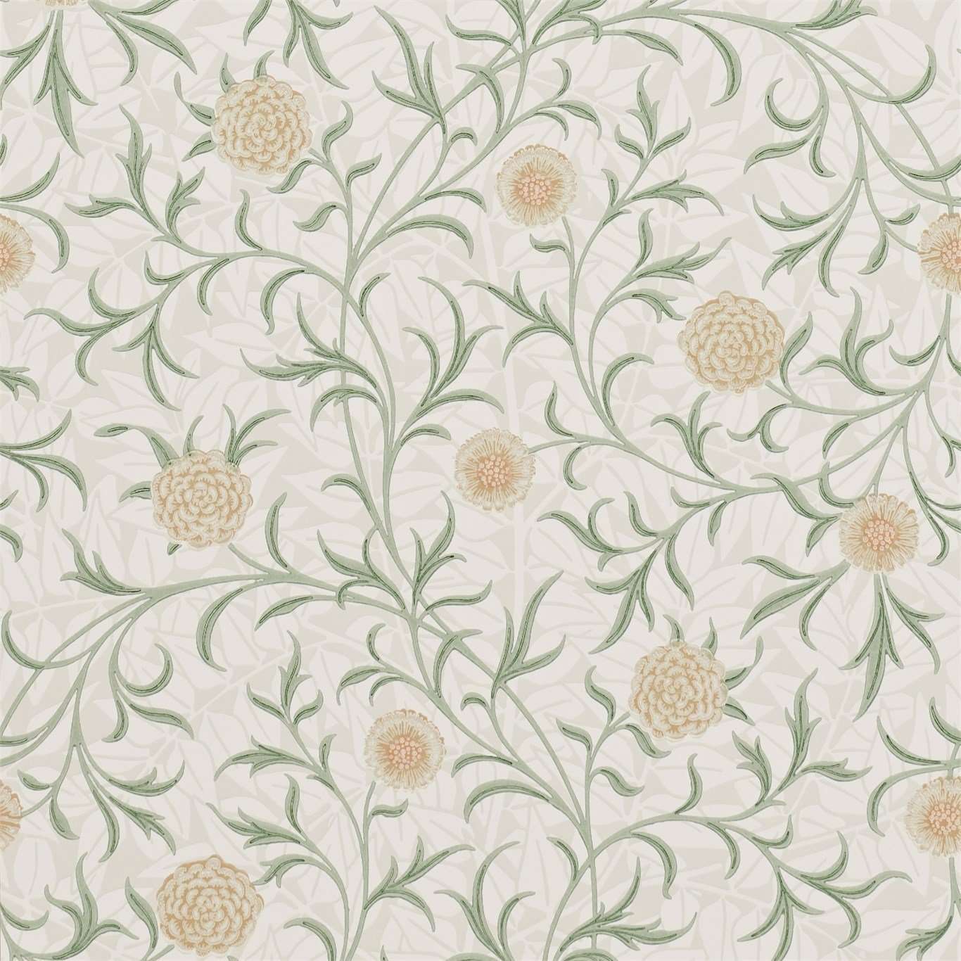 Scroll-behang-Tapete-Morris & Co-Thyme/Pear-Rol-210365-Selected Wallpapers