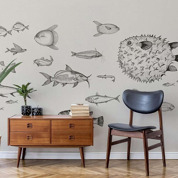 Sea Current-Behang-Tapete-Coordonne-Selected Wallpapers
