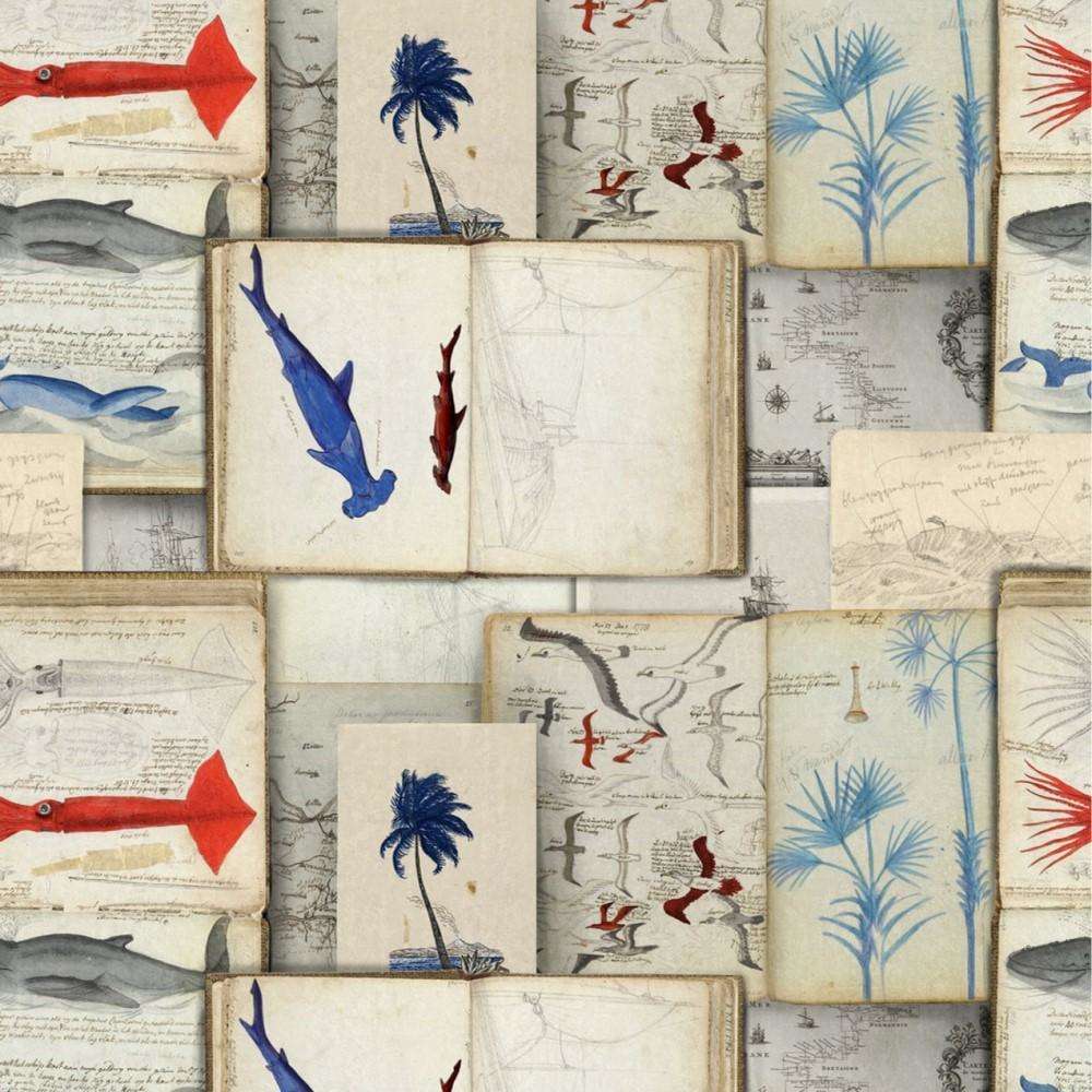 Seaman's Journal-behang-Tapete-Mind the Gap-Light-300 cm (standaard)-WP20562-Selected Wallpapers
