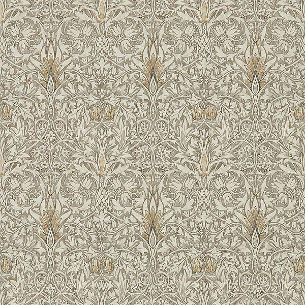 Snakeshead-behang-Tapete-Morris & Co-Stone/Cream-Rol-216430-Selected Wallpapers