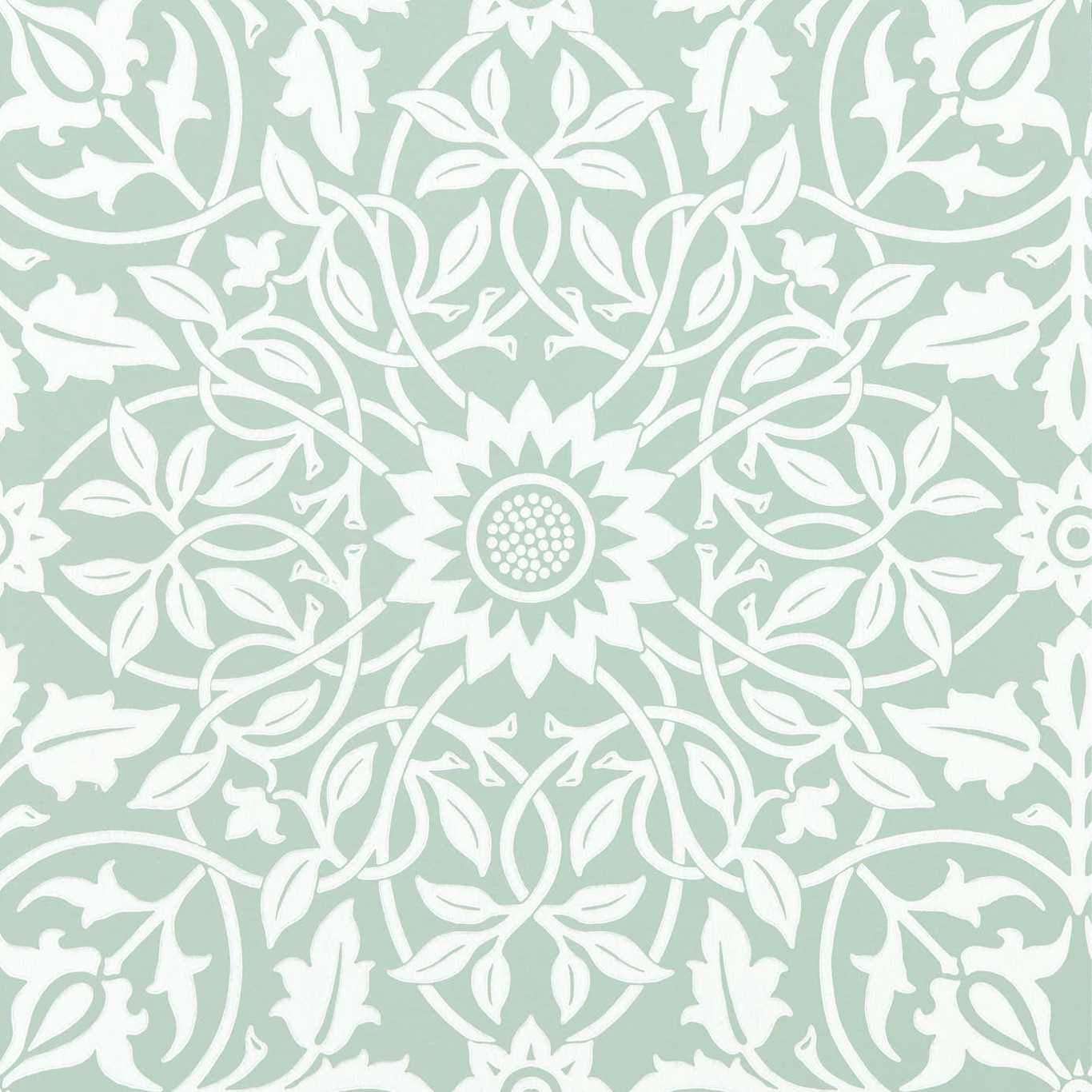 St James Ceiling-Behang-Tapete-Morris & Co-Willow-Rol-217077-Selected Wallpapers