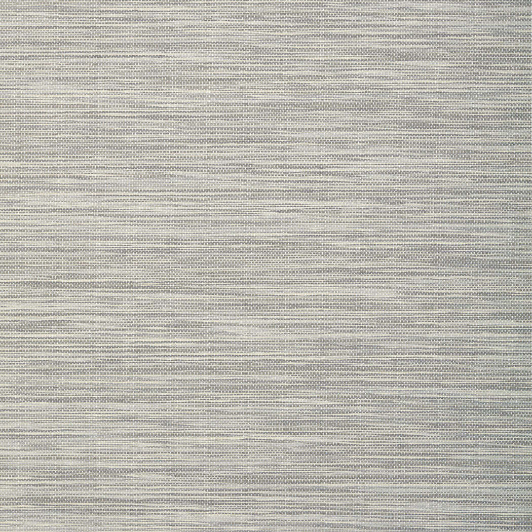 Stream Weave-Behang-Tapete-Thibaut-Silver on Grey-Rol-T72845-Selected Wallpapers