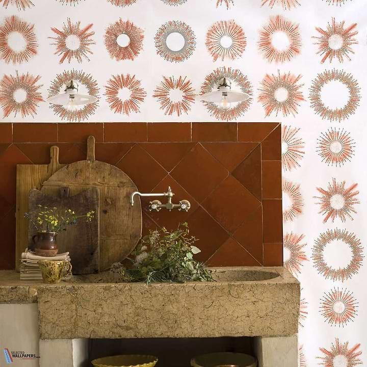 Sunny Jaune-behang-Tapete-Pierre Frey-Selected Wallpapers