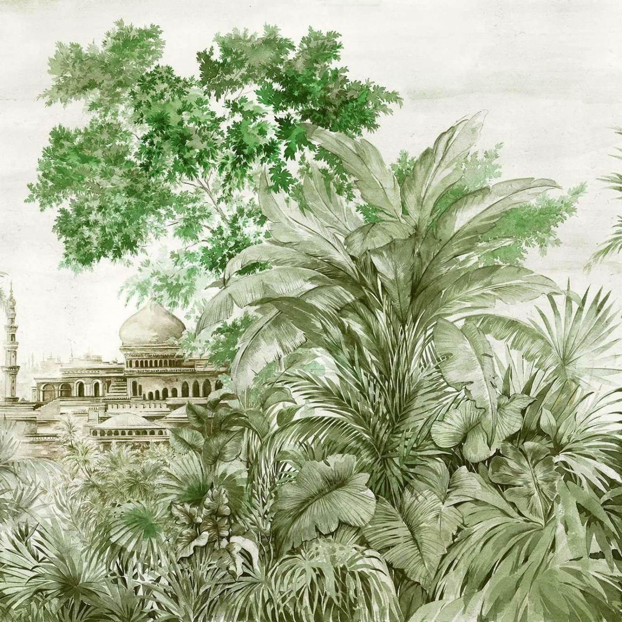 Taj Mahal-Behang-Tapete-Coordonne-Aloe-Non Woven-7900121-Selected Wallpapers