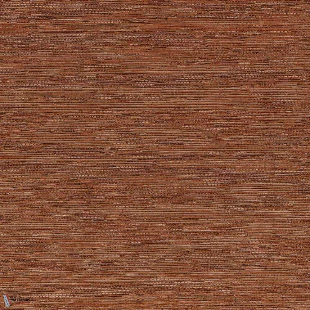 Tatami behang-behang-Casamance-Orange Brule-Rol-Selected Wallpapers &amp; Interiors