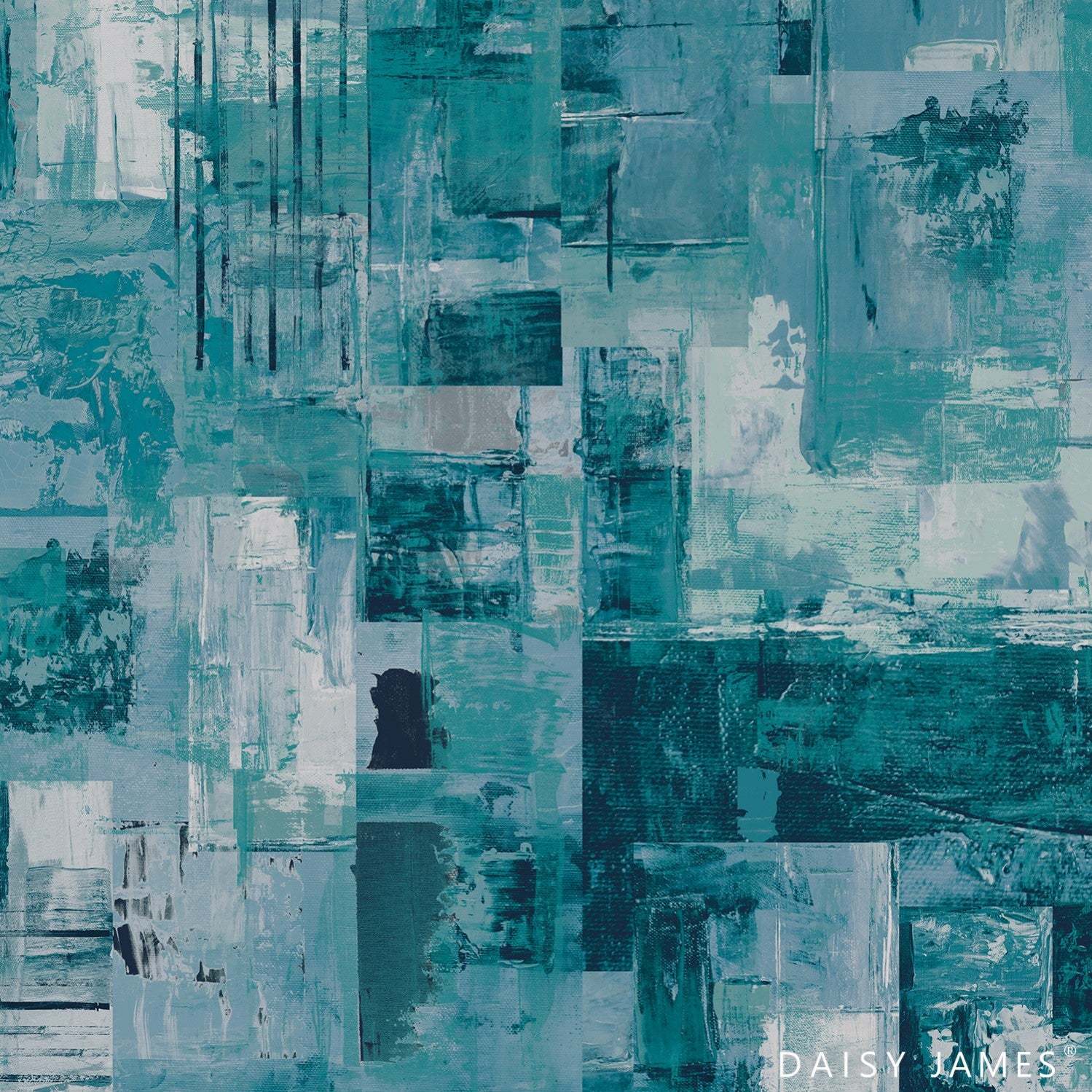 The Palette behang-behang-Daisy James-Blue-Vinyl-M2-Selected Wallpapers &amp; Interiors