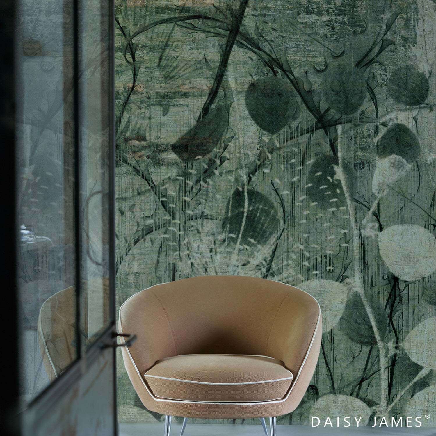 The Sage behang-Behang-Daisy James-Selected Wallpapers &amp; Interiors