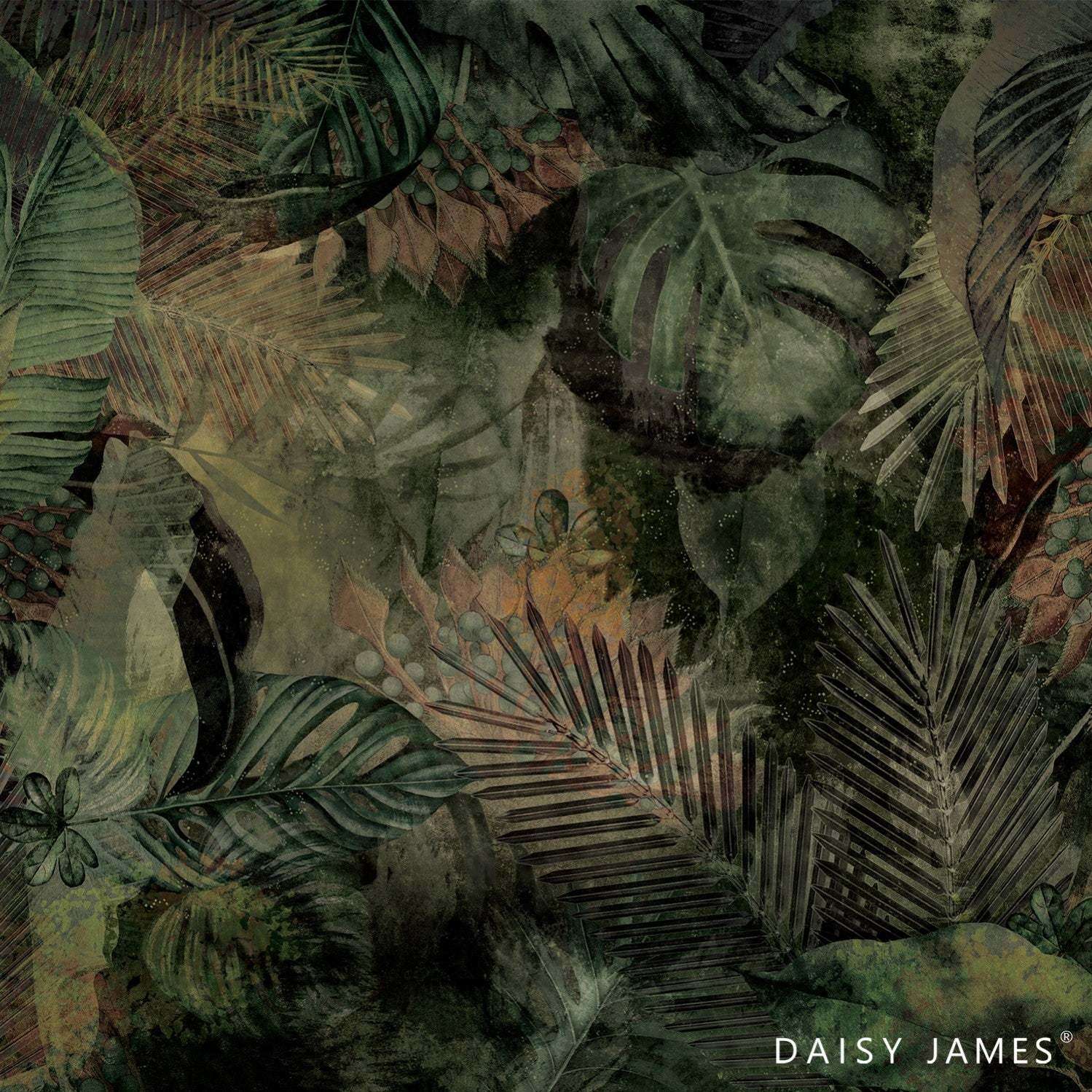The Viridity Green behang-Behang-Daisy James-Vinyl-Green-M2-Selected Wallpapers &amp; Interiors