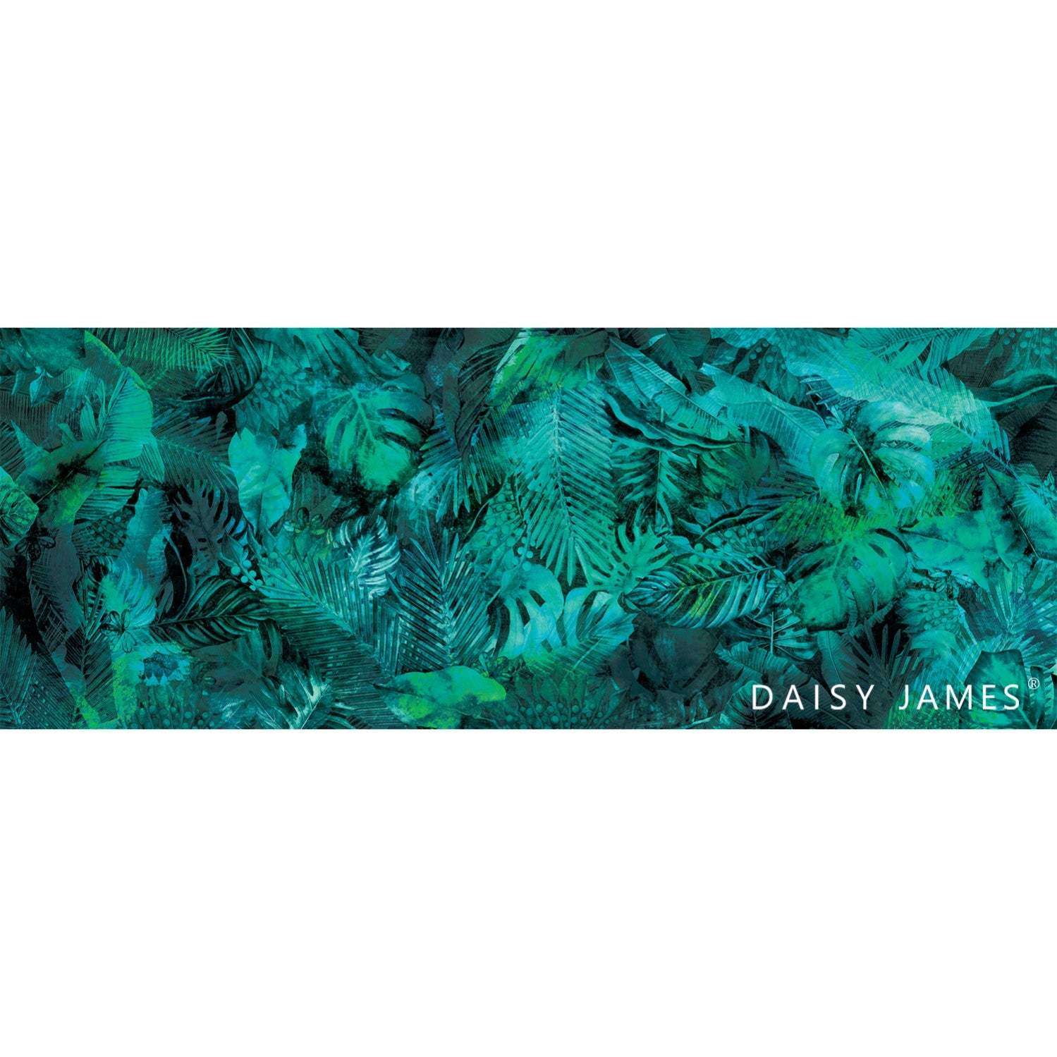 The Viridity Turqoise behang-Behang-Daisy James-Selected Wallpapers &amp; Interiors