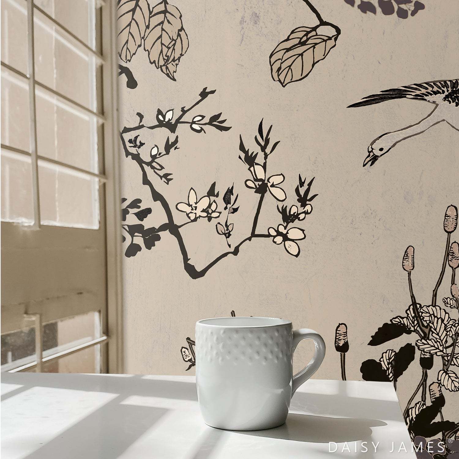 The Waterfront behang-behang-Daisy James-Selected Wallpapers &amp; Interiors