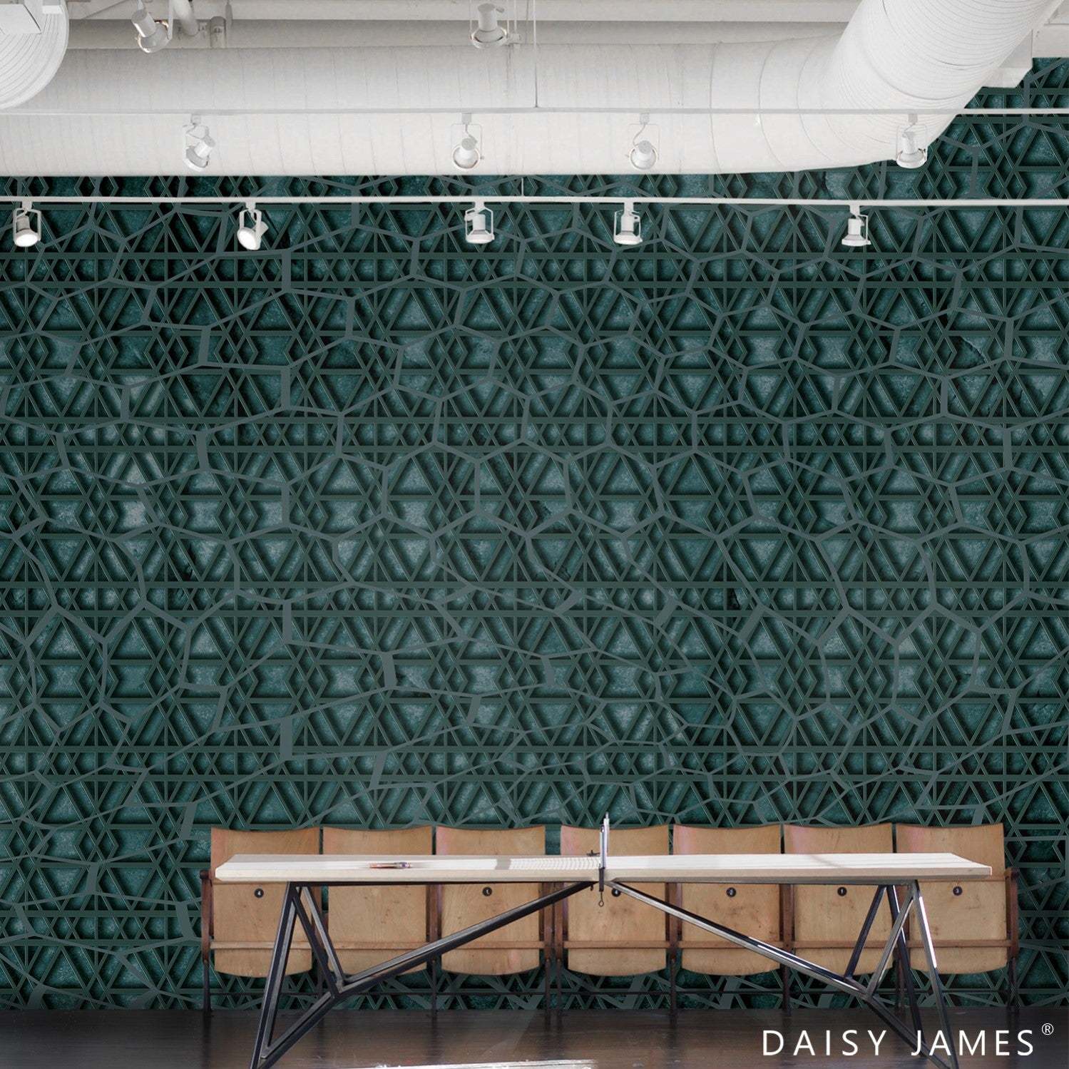 The Web behang-behang-Daisy James-Selected Wallpapers &amp; Interiors