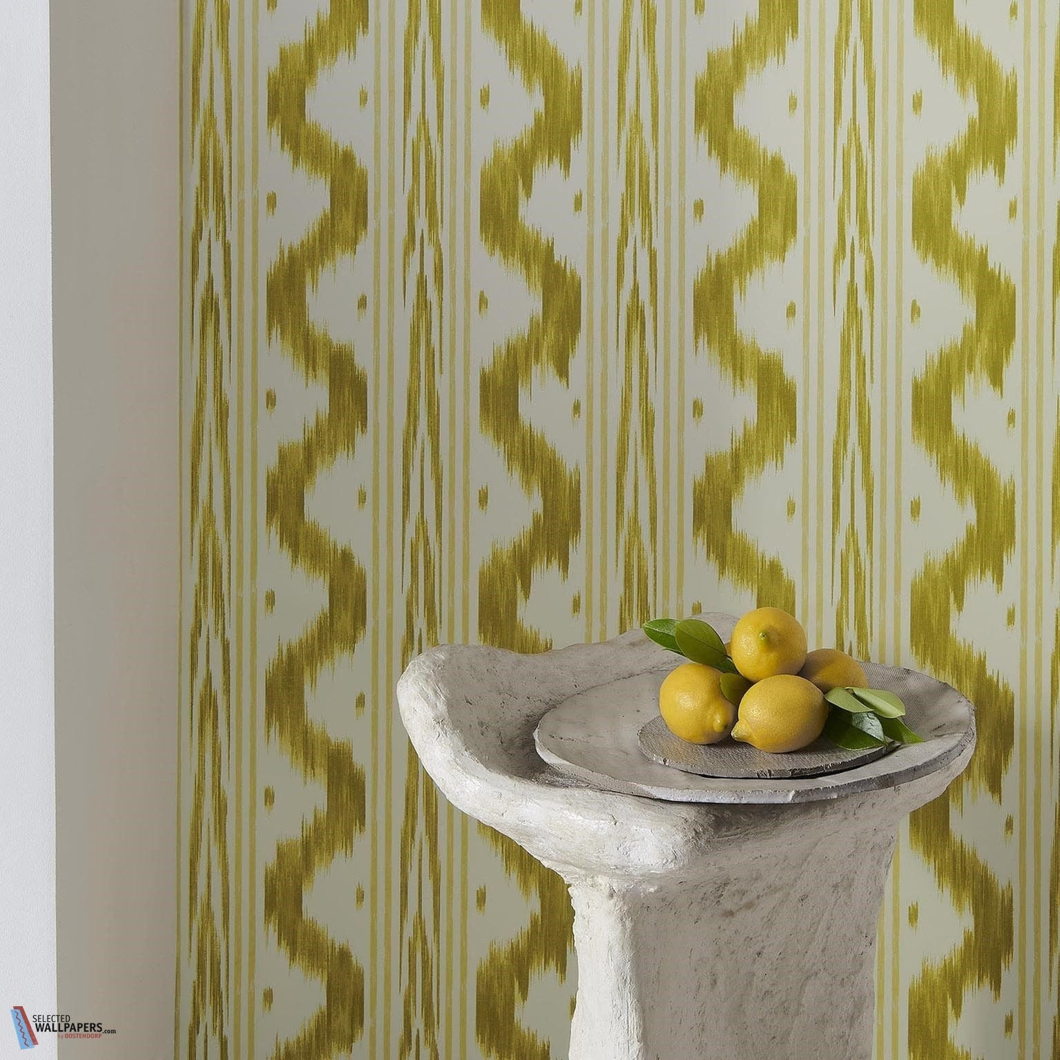 Toile de Nantes Intisse-Behang-Tapete-Pierre Frey-Selected Wallpapers