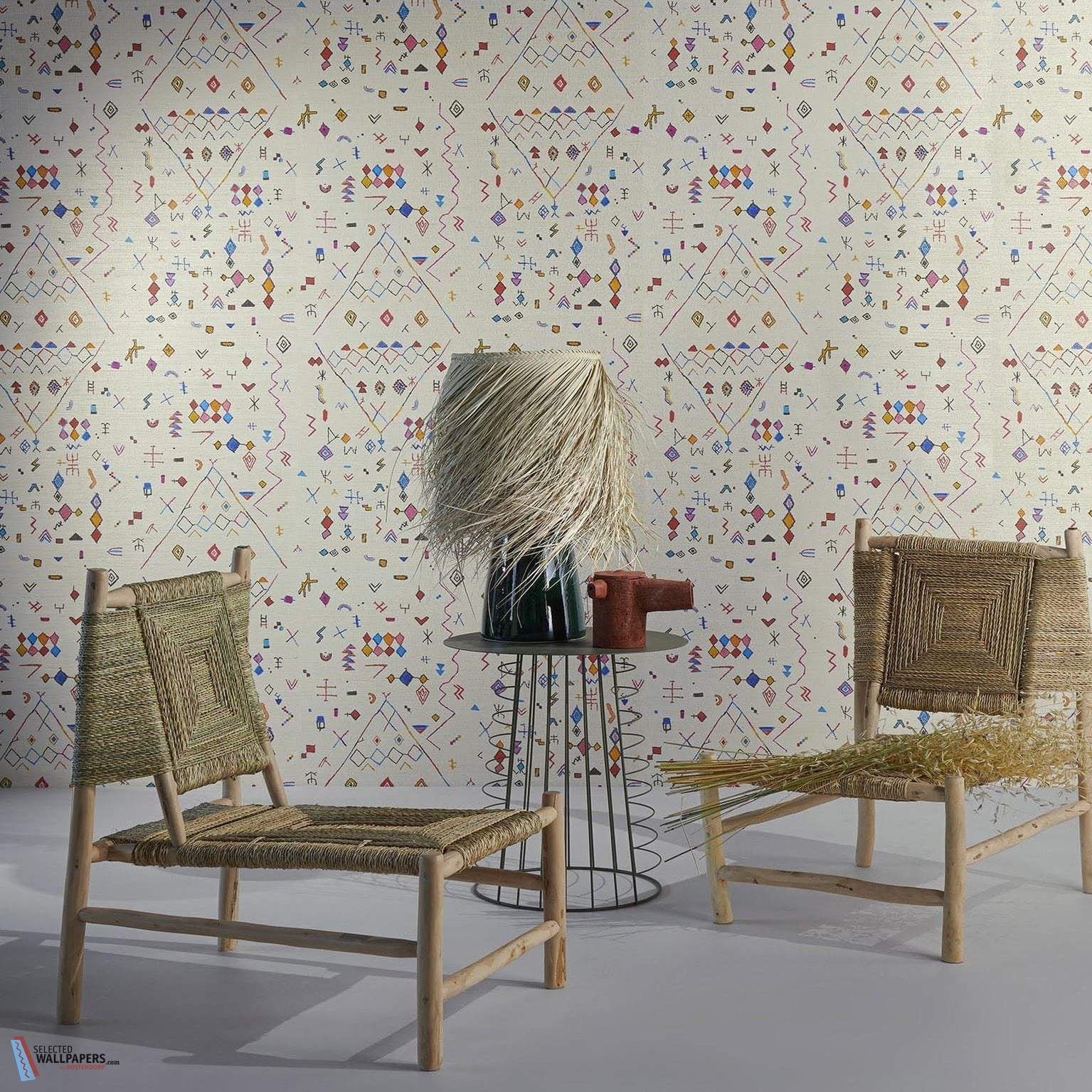 Touareg-Behang-Tapete-Pierre Frey-Selected Wallpapers
