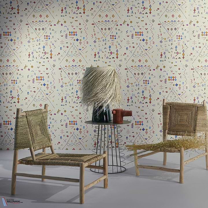 Touareg-Behang-Tapete-Pierre Frey-Selected Wallpapers