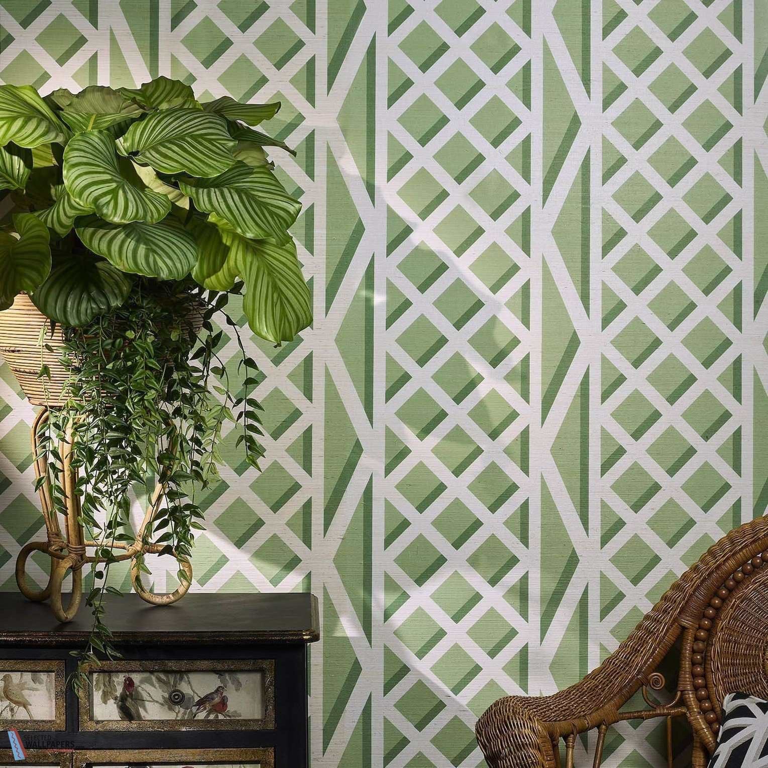 Treillage-behang-Tapete-Pierre Frey-Selected Wallpapers