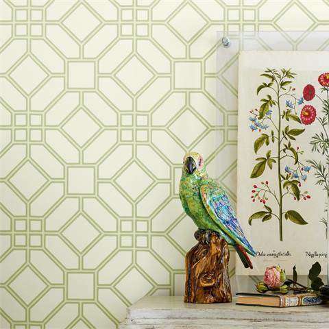 Veranda Trellis-behang-Tapete-Zoffany-Selected Wallpapers