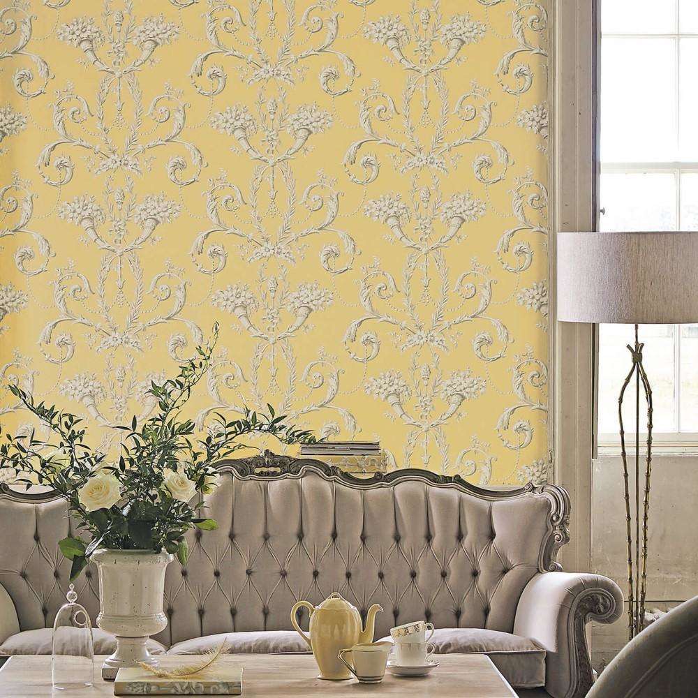Versailles-behang-Tapete-Little Greene-Selected Wallpapers