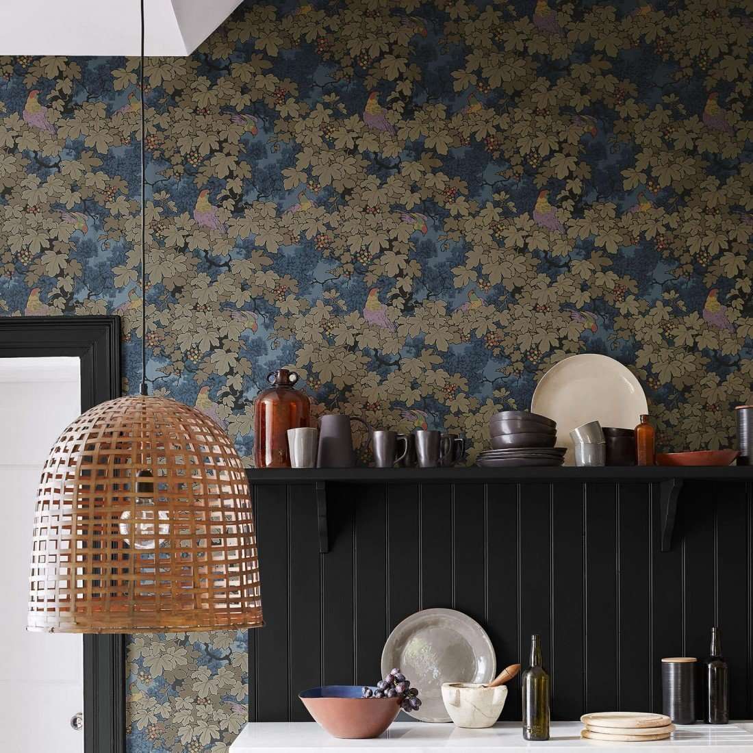 Vine-behang-Tapete-Little Greene-Selected Wallpapers
