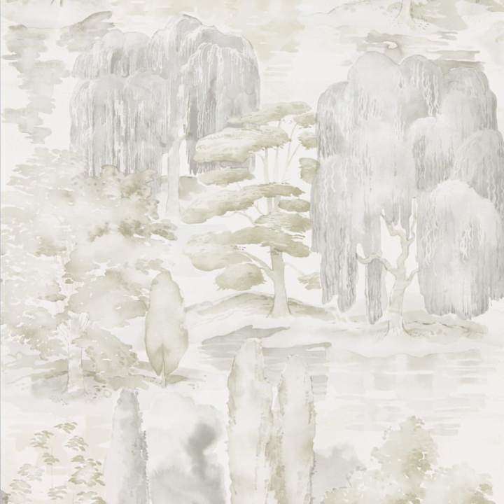 Waterperry-behang-Tapete-Sanderson-Ivory/Stone-Rol-216280-Selected Wallpapers
