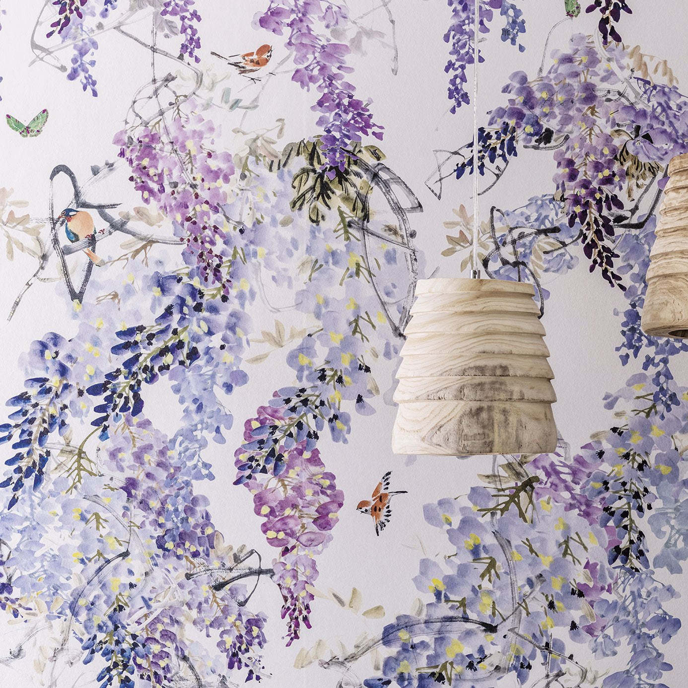 Wisteria Falls-behang-Tapete-Sanderson-Selected Wallpapers