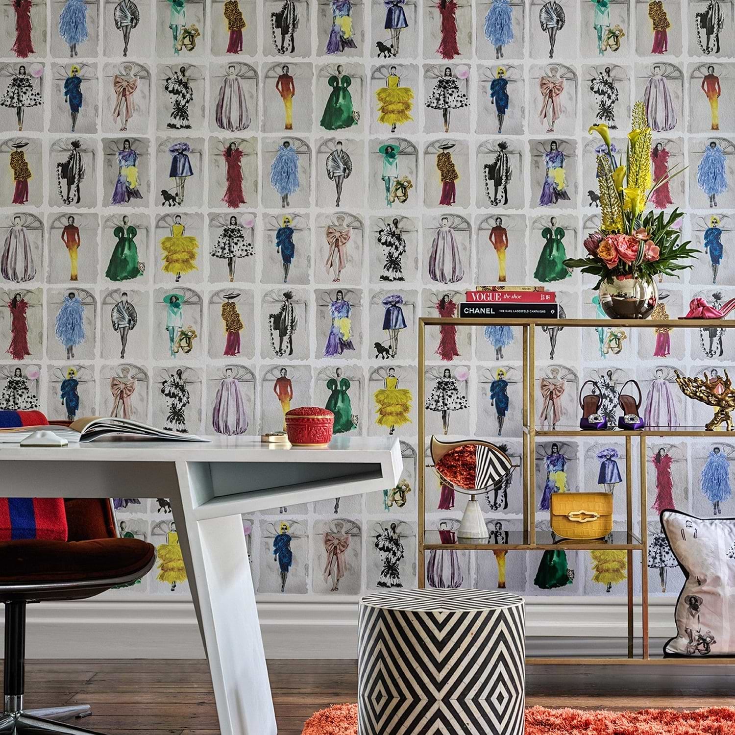 Couture Carousel wallpaper collection Cole and Son