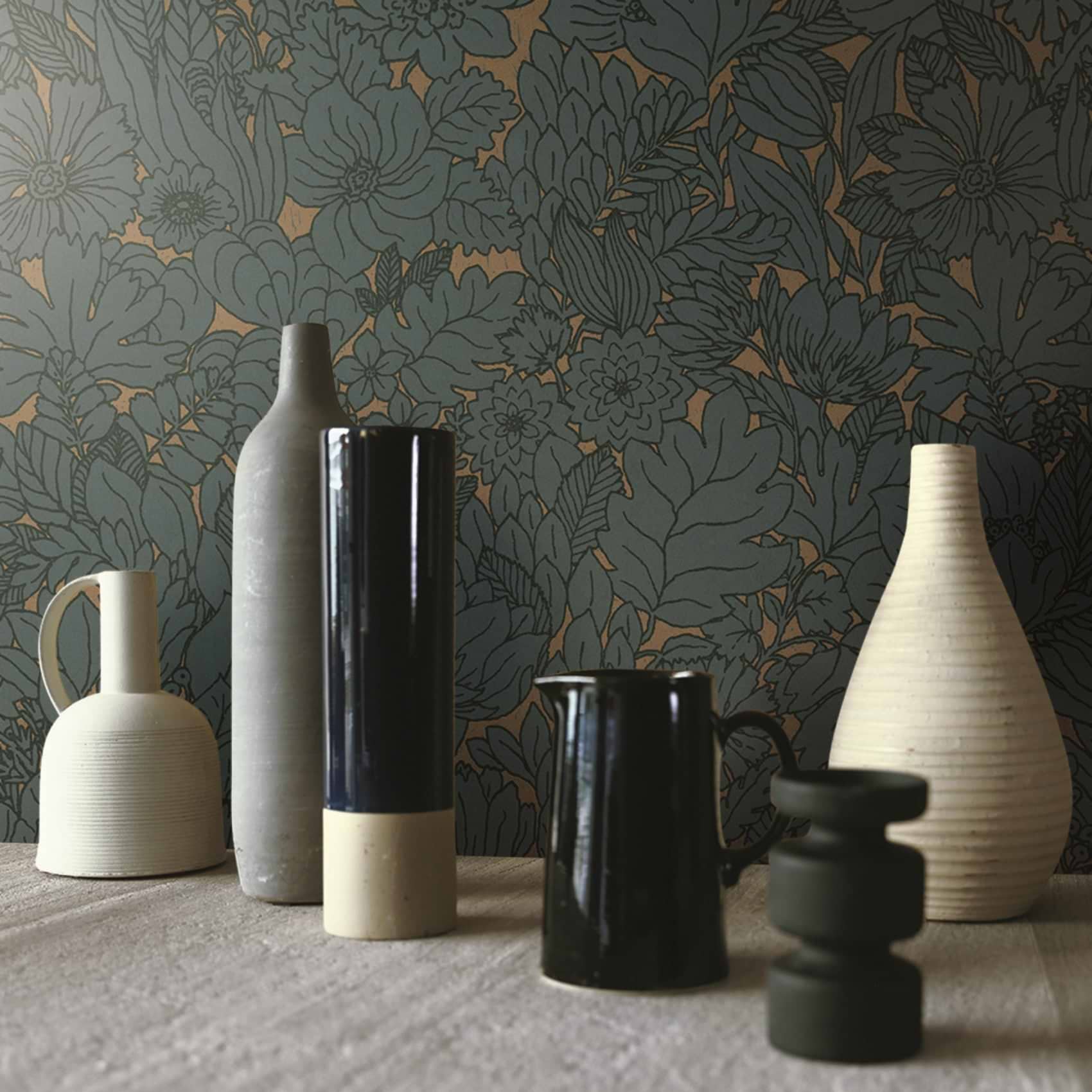 Ete Indien behangcollectie Casamance