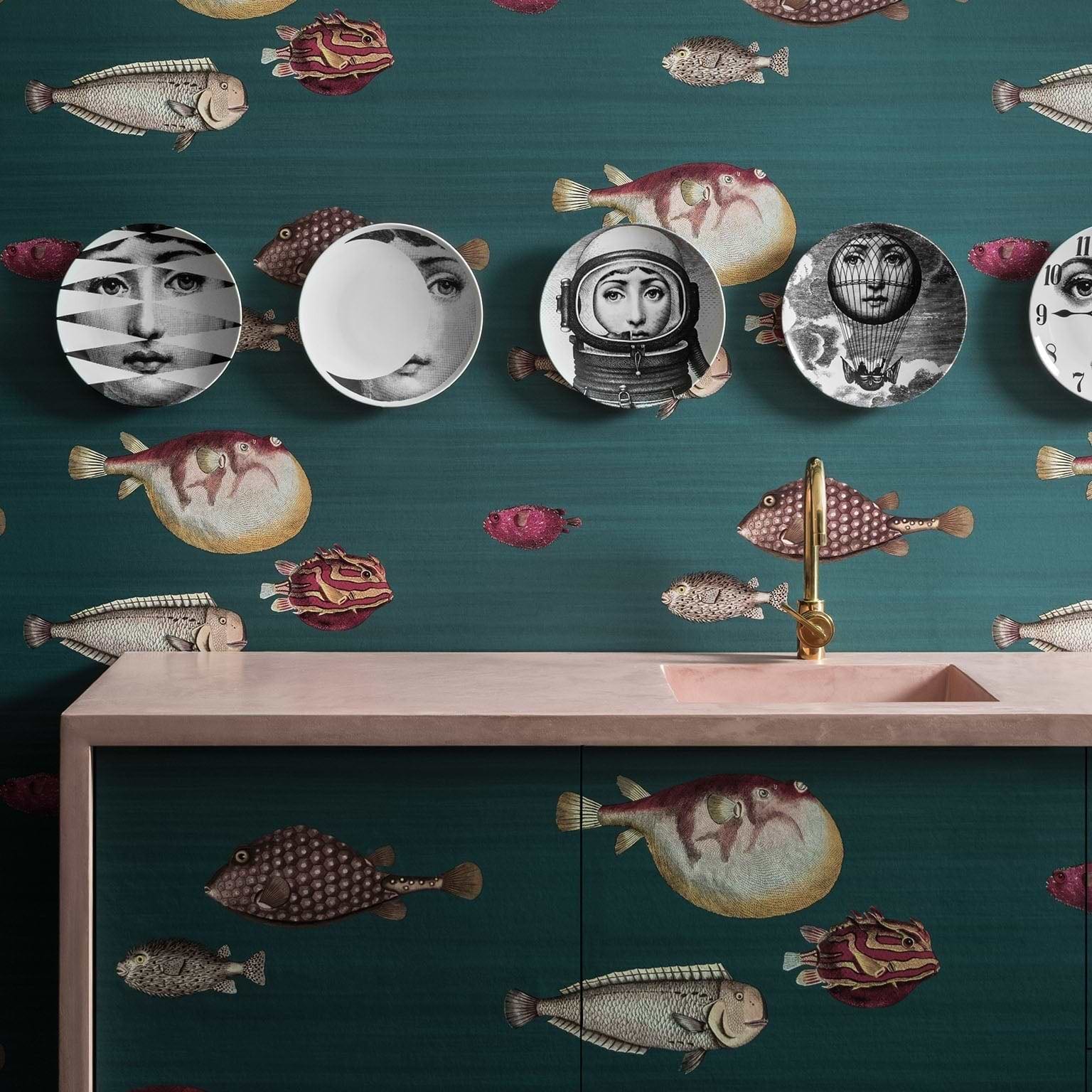 Fornasetti wallpaper collection Cole & Son