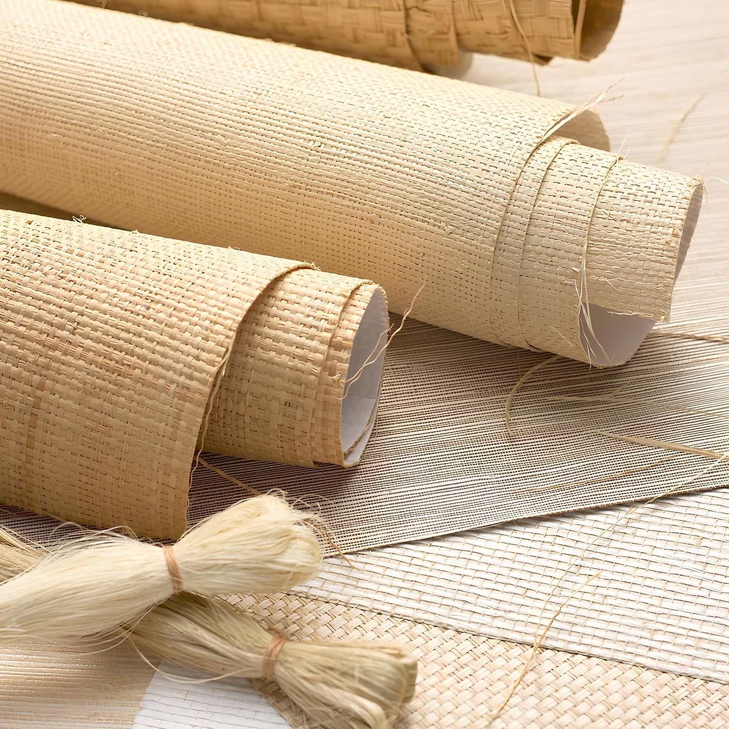 Grasscloth Resource 6 Tapetenkollektion Thibaut-Selected Wallpapers-Interiors