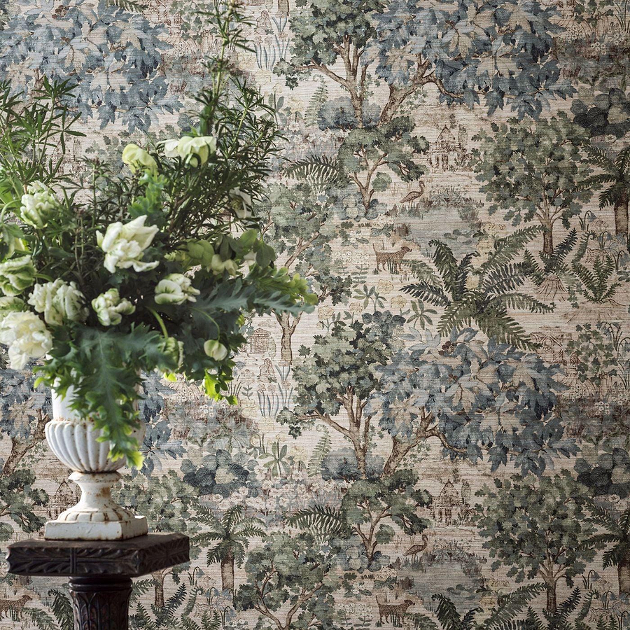 Highgrove behangcollectie Sanderson-Selected Wallpapers-Interiors