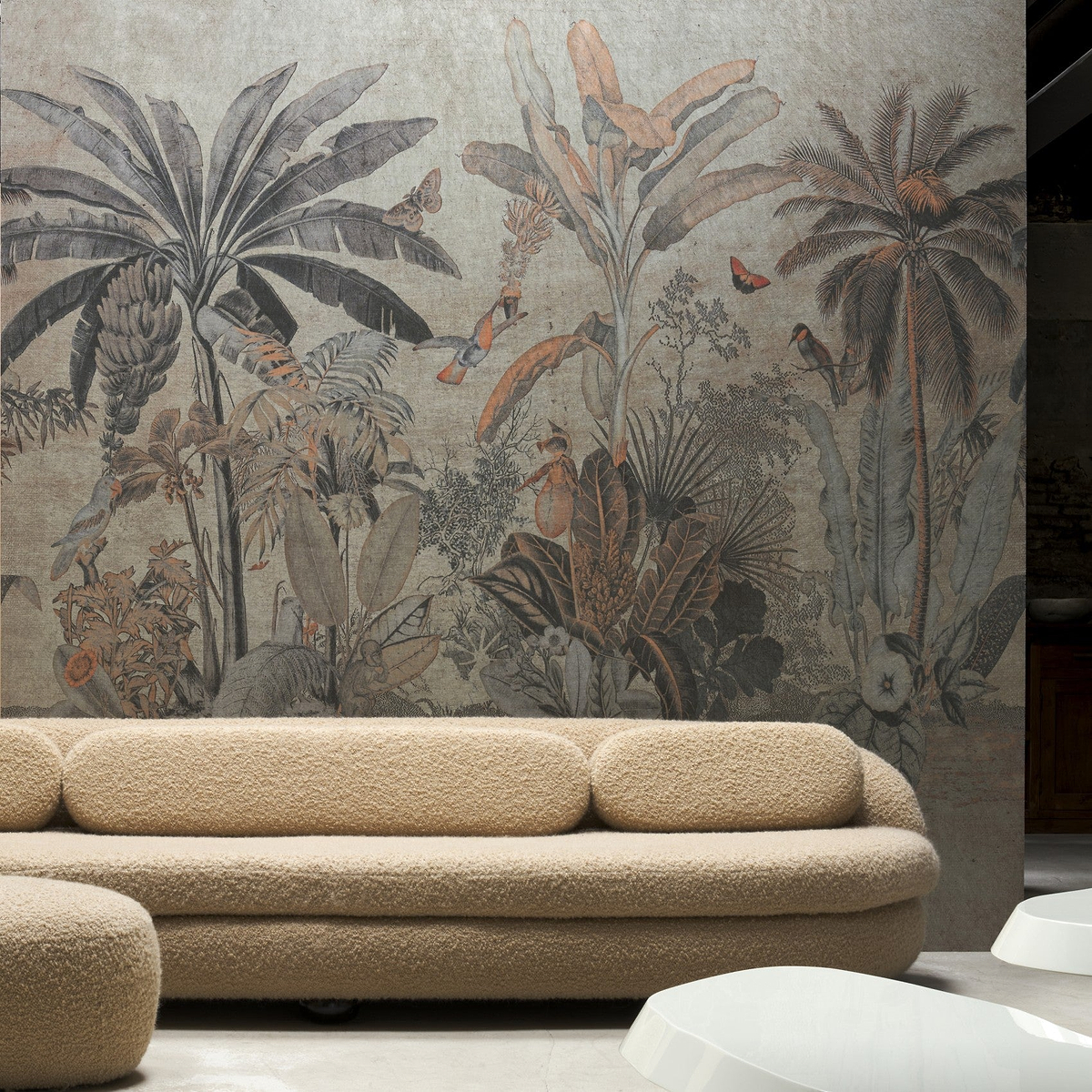 Breng de nature in huis with landschap wallpaper