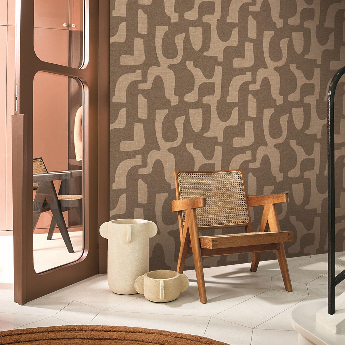 Le Lin 3 Tapetenkollektion Casamance-Selected Wallpapers-Interiors