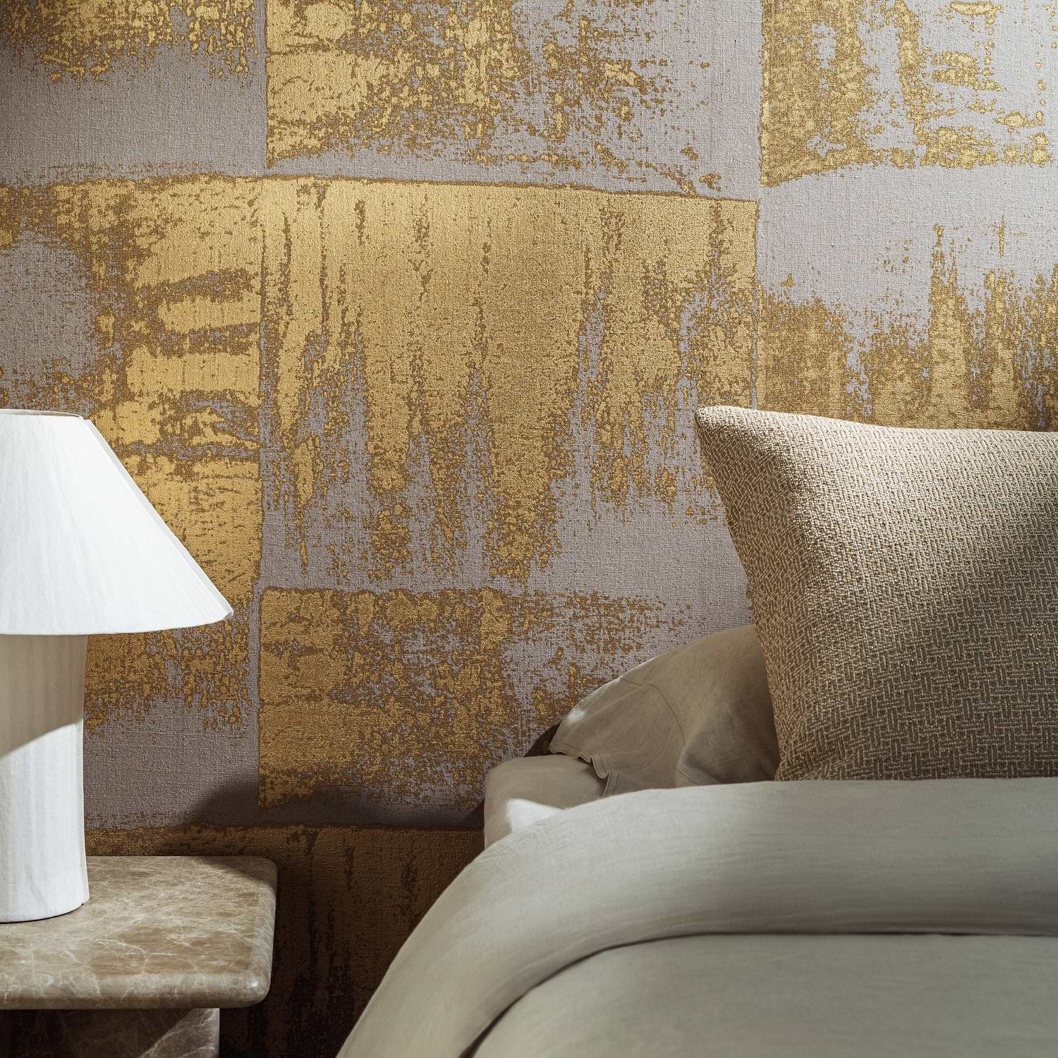 Lin Plâtré wallpaper collection Elitis