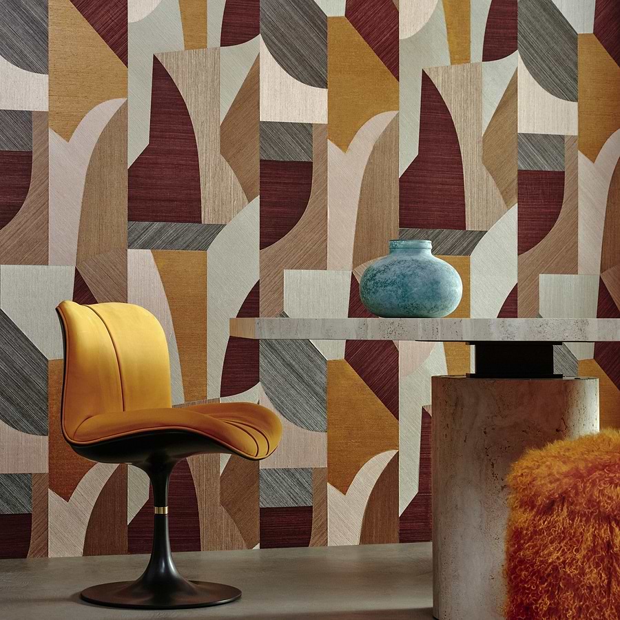 Marqueterie behangcollectie Arte